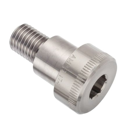 Shoulder Screw, 3A Thr Sz, 1-1/8 Thr Lg, 1 in Shoulder Lg, Stainless Steel MPN:STR744012C16-1