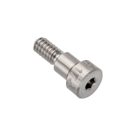 Shoulder Screw, 3A Thr Sz, 3/8 Thr Lg, 1/4 in Shoulder Lg, Stainless Steel MPN:STR74414C04