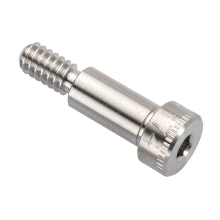 Shoulder Screw, 3A Thr Sz, 3/8 Thr Lg, 7/16 in Shoulder Lg, Stainless Steel MPN:STR74414C07-1