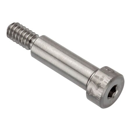 Shoulder Screw, 3A Thr Sz, 3/8 Thr Lg, 3/4 in Shoulder Lg, Stainless Steel MPN:STR74414C12
