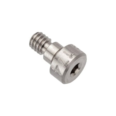 Shoulder Screw, 3A Thr Sz, 3/16 Thr Lg, 1/8 in Shoulder Lg, Stainless Steel MPN:STR74431C02