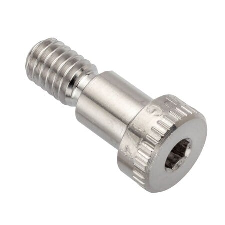 Shoulder Screw, 3A Thr Sz, 1/2 Thr Lg, 3/8 in Shoulder Lg, Stainless Steel MPN:STR74438C06-1