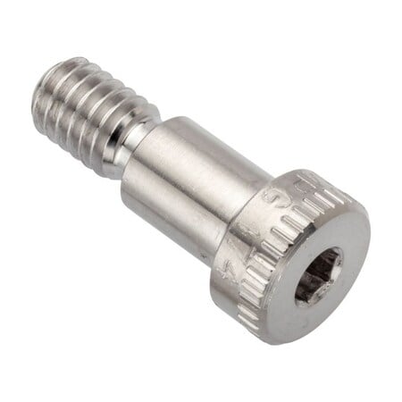 Shoulder Screw, 3A Thr Sz, 1/2 Thr Lg, 1/2 in Shoulder Lg, Stainless Steel MPN:STR74438C08