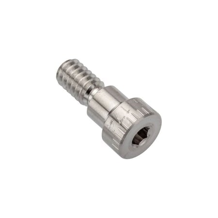 Shoulder Screw, 3A Thr Sz, 7/16 Thr Lg, 1/4 in Shoulder Lg, Stainless Steel MPN:STR74451C04