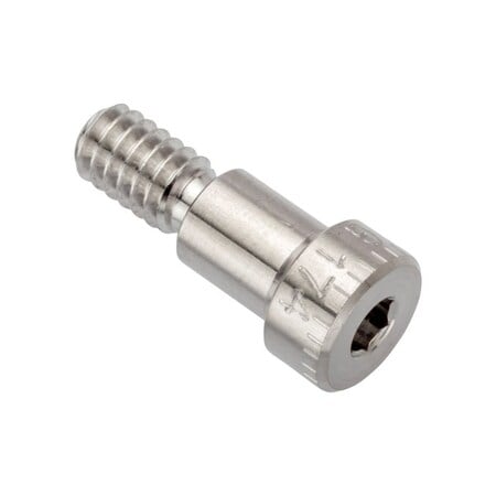 Shoulder Screw, 3A Thr Sz, 7/16 Thr Lg, 3/8 in Shoulder Lg, Stainless Steel MPN:STR74451C06