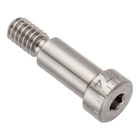 Shoulder Screw, 3A Thr Sz, 7/16 Thr Lg, 5/8 in Shoulder Lg, Stainless Steel MPN:STR74451C10-1