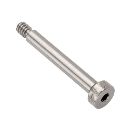 Shoulder Screw, 3A Thr Sz, 3/16 Thr Lg, 1 in Shoulder Lg, Stainless Steel MPN:STR74473C16-1