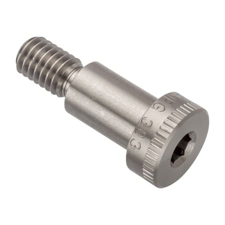 Shoulder Screw, 3A Thr Sz, 5/8 Thr Lg, 3/4 in Shoulder Lg, 18-8 Stainless Steel MPN:STR78812C12