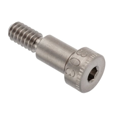 Shoulder Screw, 3A Thr Sz, 3/8 Thr Lg, 3/8 in Shoulder Lg, 18-8 Stainless Steel MPN:STR78814C06