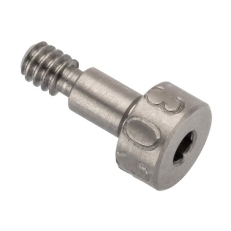 Shoulder Screw, 3A Thr Sz, 5/32 Thr Lg, 3/16 in Shoulder Lg, 18-8 Stainless Steel MPN:STR78818C03