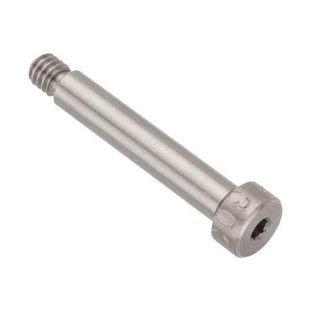 Shoulder Screw, 3A Thr Sz, 3/16 Thr Lg, 1 in Shoulder Lg, 18-8 Stainless Steel MPN:STR78831C16