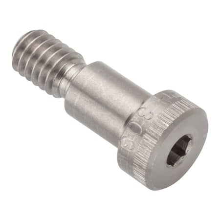 Shoulder Screw, 3A Thr Sz, 1/2 Thr Lg, 1/2 in Shoulder Lg, 18-8 Stainless Steel MPN:STR78838C08