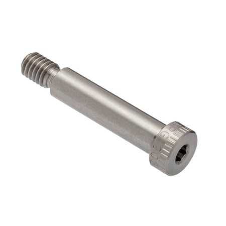 Shoulder Screw, 3A Thr Sz, 1/2 Thr Lg, 1-1/2 in Shoulder Lg, 18-8 Stainless Steel MPN:STR78838C24