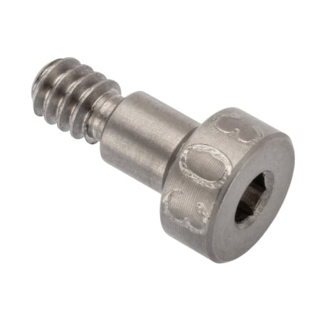 Shoulder Screw, 3A Thr Sz, 3/16 Thr Lg, 3/16 in Shoulder Lg, 18-8 Stainless Steel MPN:STR78853C03