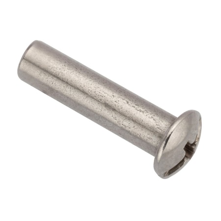 Combo Barrel, #6-32, 3/4 in Brl Lg, 3/16 in Brl Dia, 316 Stainless Steel Unfinished MPN:Z4108-316SS