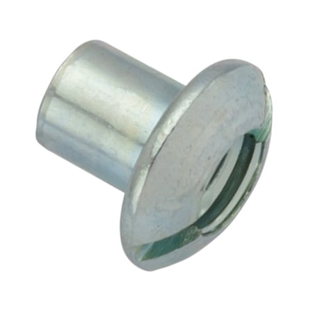 Slot Barrel, #8-32, 1/4 in Brl Lg, 13/64 in Brl Dia, Steel Zinc Plated MPN:Z4435