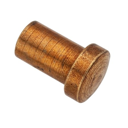 Barrel Nut, #10-32, 1/2 in Brl Lg, 1/2 in Brl Dia, Steel Zinc Plated MPN:Z4525