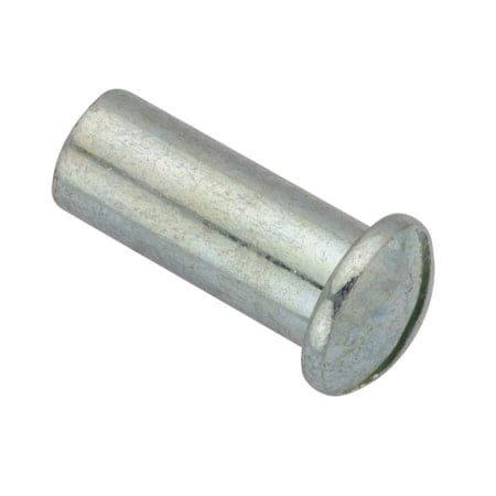 Barrel Nut, #10-32, 3/4 in Brl Lg, 5/16 in Brl Dia, Steel Zinc Plated MPN:Z4535