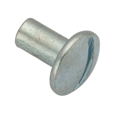 Barrel Nut, #8-32, 3/8 in Brl Lg, 13/64 in Brl Dia, Steel Zinc Plated MPN:Z4560-ZN