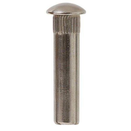 Arch Barrel, #8-32, 1-3/16 in Brl Lg, 1/4 in Brl Dia, 316 Stainless Steel Unfinished MPN:Z4877