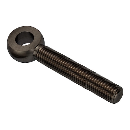 Fixed Rod End, Stainless Steel, Black Oxide, #6-32 Thrd Sz, 1 3/4 in Thrd Lg MPN:ZEB16-BLACK