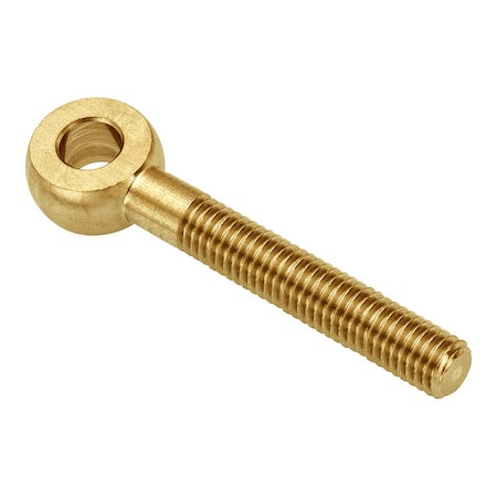 Fixed Rod End, Brass, Plain, #10-32 Thrd Sz, 1 1/2 in Thrd Lg MPN:ZEB32-BR