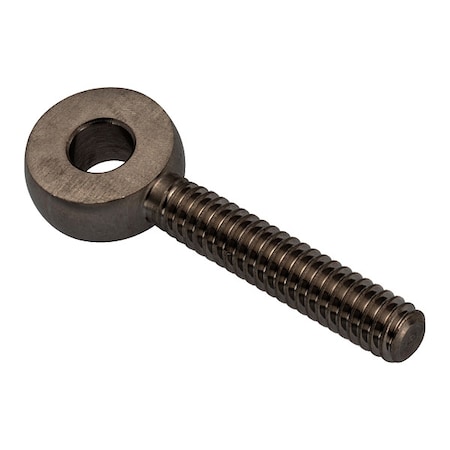 Fixed Rod End, Stainless Steel, Black Oxide, 1/4