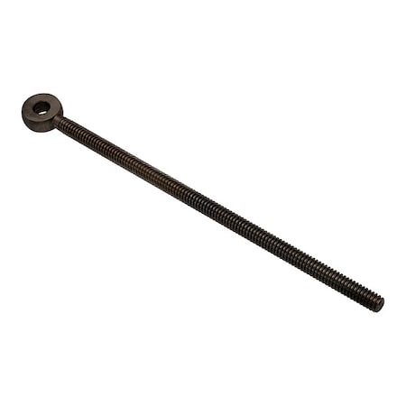 Fixed Rod End, Stainless Steel, Black Oxide, 1/4