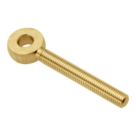 Fixed Rod End, Brass, Plain, 5/16