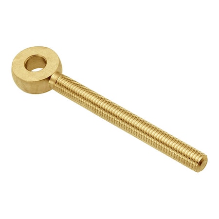 Fixed Rod End, Brass, Plain, 5/16