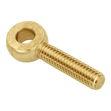 Fixed Rod End, Brass, Plain, 5/16