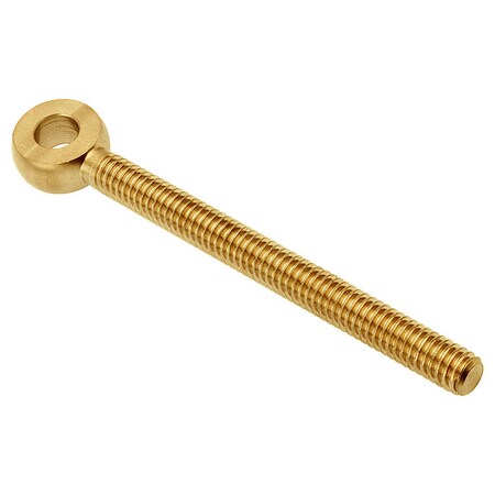 Fixed Rod End, Brass, Plain, 5/16