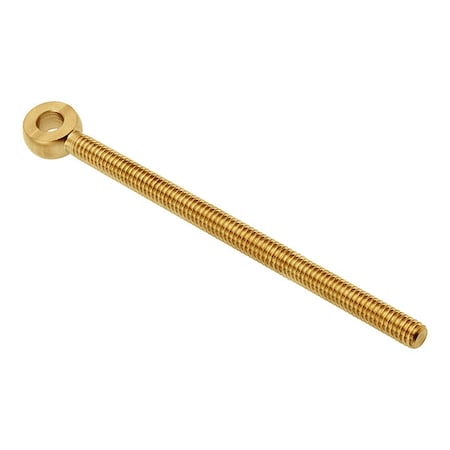 Fixed Rod End, Brass, Plain, 5/16