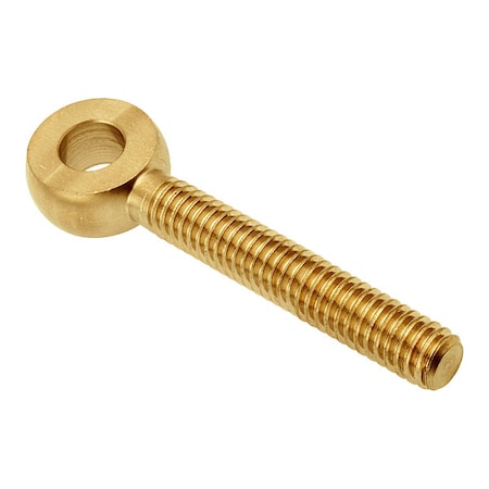 Fixed Rod End, Brass, Plain, 5/16