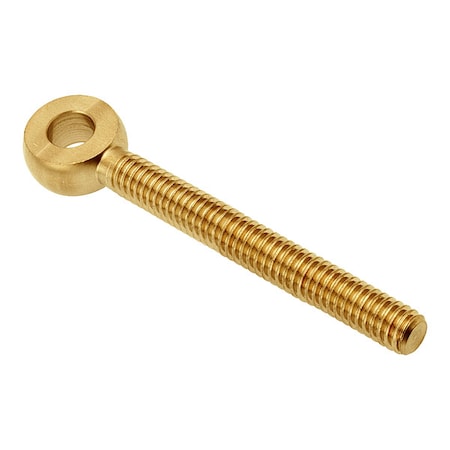 Fixed Rod End, Brass, Plain, 5/16