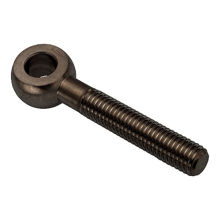 Fixed Rod End, Steel, Black Oxide, M10-1.50 Thrd Sz, 57 mm Thrd Lg MPN:ZEBM10X75-STL-BX