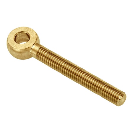 Fixed Rod End, Brass, Plain, M12-1.75 Thrd Sz, 97 mm Thrd Lg MPN:ZEBM12X120-BR