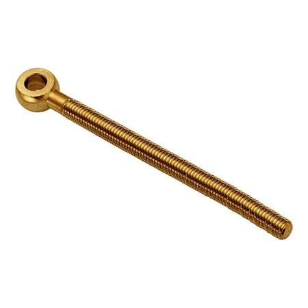 Fixed Rod End, Brass, Plain, M16-2.00 Thrd Sz, 133 mm Thrd Lg MPN:ZEBM16X160-BR