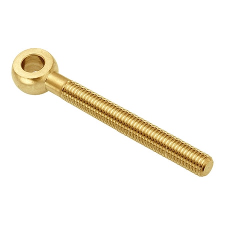 Fixed Rod End, Brass, Plain, M20-2.50 Thrd Sz, 128 mm Thrd Lg MPN:ZEBM20X160-BR