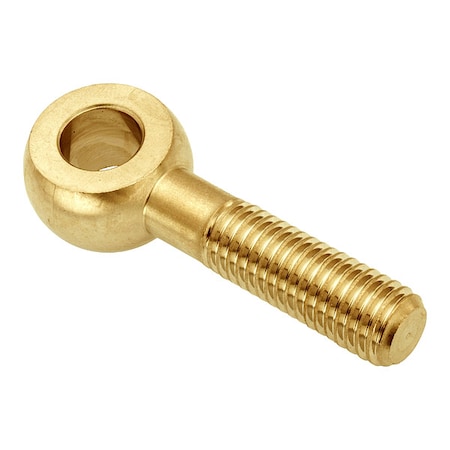 Fixed Rod End, Brass, Plain, M20-2.50 Thrd Sz, 38 mm Thrd Lg MPN:ZEBM20X70-BR