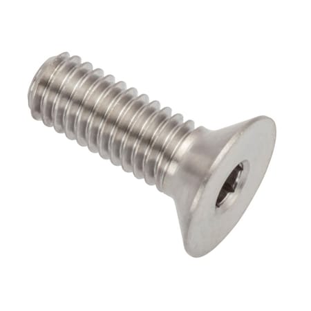 M4.5 Socket Head Cap Screw, Flat, Plain Stainless Steel, 12 mm Length MPN:ZF601M4.5X12