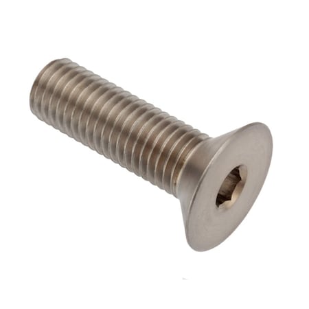 M9 Socket Head Cap Screw, Flat, Passivated Stainless Steel, 30 mm Length MPN:ZF601M9X30