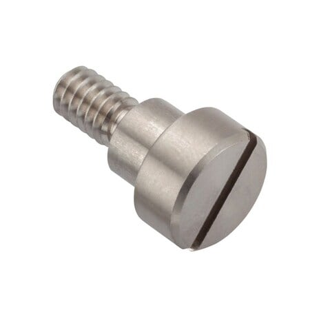Shoulder Screw, 2A Thr Sz, 1/2 Thr Lg, 1/4 in Shoulder Lg, Stainless Steel MPN:ZR1515-416S