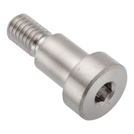 Military Shoulder Screws, 2A Thr Sz, 5/8 Thr Lg, 5/8 in Shoulder Lg, 18-8 Stainless Steel MPN:ZR1604-MILH