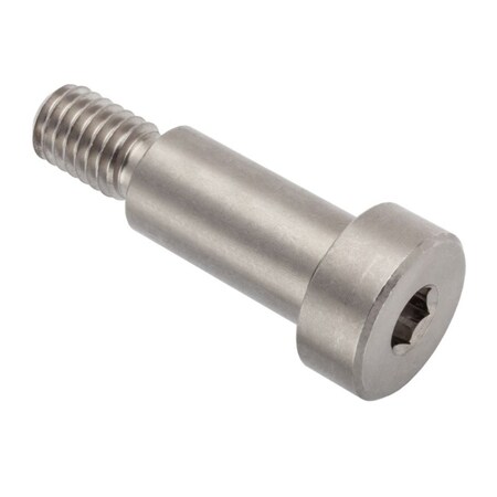 Military Shoulder Screws, 2A Thr Sz, 5/8 Thr Lg, 1 in Shoulder Lg, 18-8 Stainless Steel MPN:ZR1612-MILH