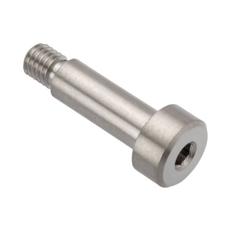 Shoulder Screw, 6g Thr Sz, 6mm Thr Lg, 16 mm Shoulder Lg, 18-8 Stainless Steel MPN:ZR1828-303H