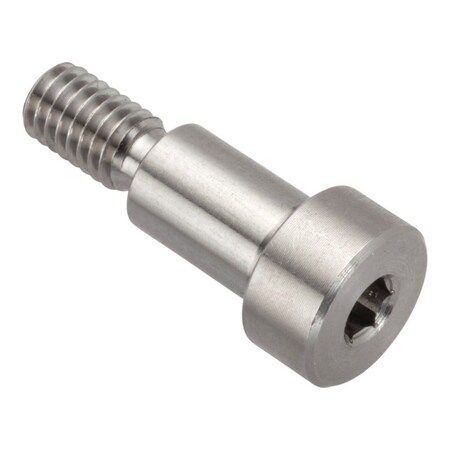 Shoulder Screw, M6 x 1 Thr Sz, 11mm Thr Lg, 12 mm Shoulder Lg, 316 Stainless Steel MPN:ZR1912-316H