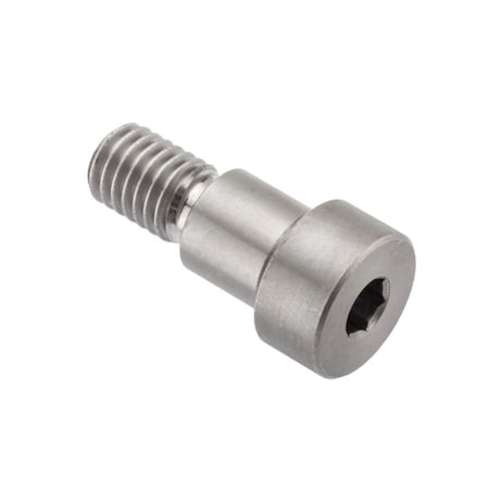 Shoulder Screw, 6g Thr Sz, 12mm Thr Lg, 10 mm Shoulder Lg, Stainless Steel MPN:ZR1970-416H
