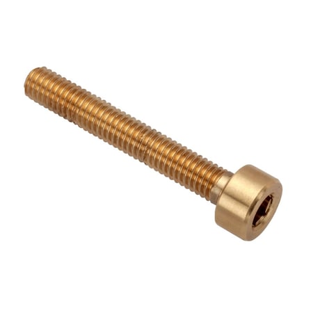 M3 Socket Head Cap Screw, Plain Brass, 20 mm Length MPN:ZS550M3X20
