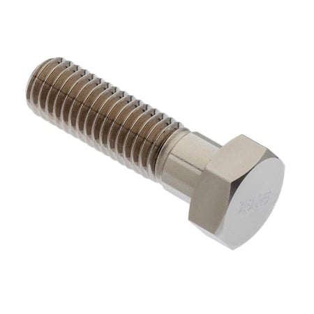 316, #10-32 Hex Head Cap Screw, Plain Stainless Steel, 1 in L MPN:ZS61610F16